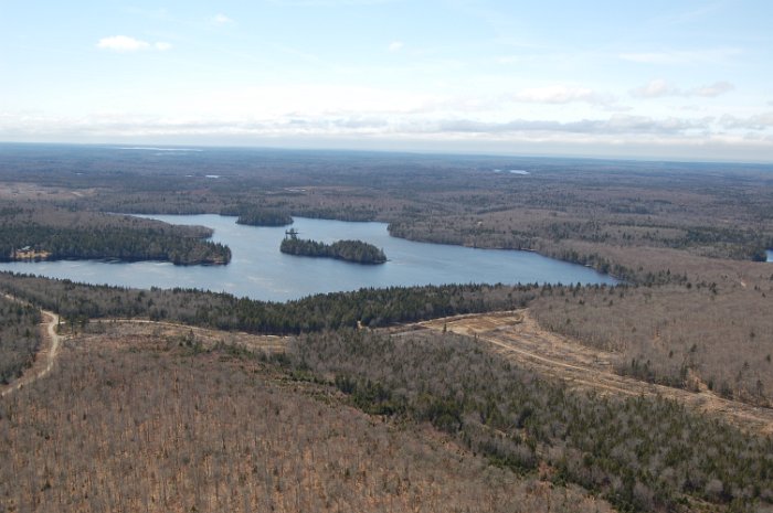 Immobilien Kanada Four Island Lake Flug April 2013 (2)